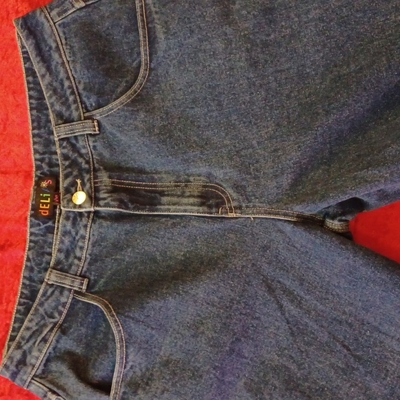 DOLLSKILL Delia's HANG LOOSE WIDE LEG JEANS XXL - Picture 1 of 7